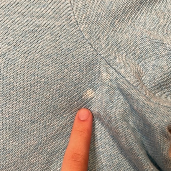 POLO Ralph Lauren Light Blue Classic Fit Short Sleeve Polo T Shirt Size XL - Picture 4 of 7